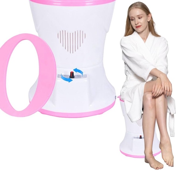 Pink Heart Women's Skincare Steamer